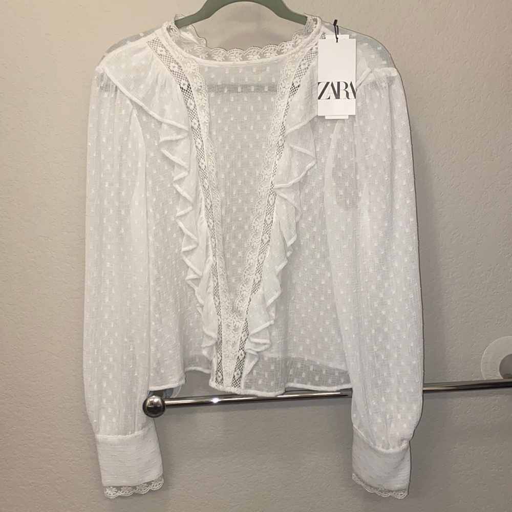 Zara lace blouse